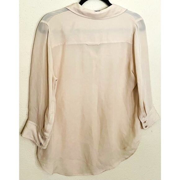 L’AGENCE | Collared Popover Button-Up Top | Women’s | Size: Small - Picture 4 of 5
